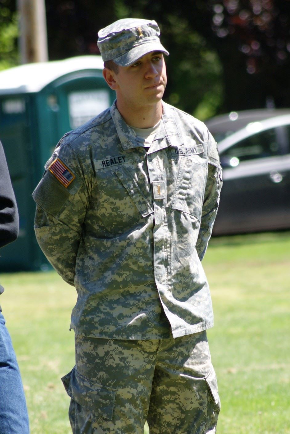 2LT Dominick Healey, son of Selectmen Paul Healey